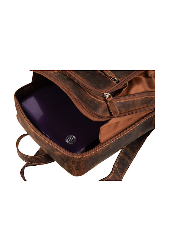 Leather Creations XK Backpack Καφέ