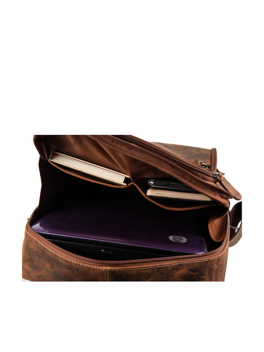 Leather Creations XK Backpack Καφέ