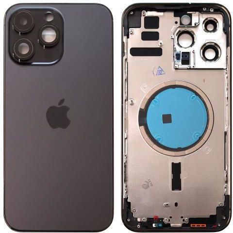 Replacement Back Cover Black for iPhone 14 Pro Max