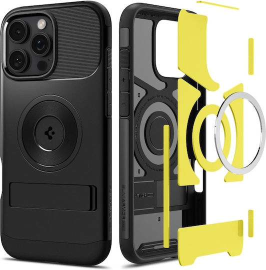 Spigen Slim Armor MagFit Back Cover Πλαστικό 2mm Μαύρο (iPhone 16 Pro Max)