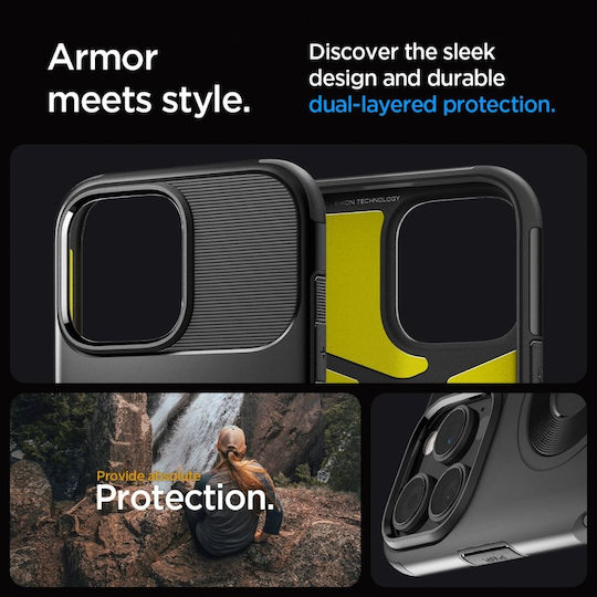 Spigen Slim Armor MagFit Back Cover Πλαστικό 2mm Μαύρο (iPhone 16 Pro Max)