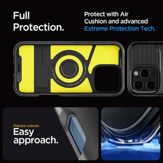 Spigen Slim Armor MagFit Back Cover Πλαστικό 2mm Μαύρο (iPhone 16 Pro Max)