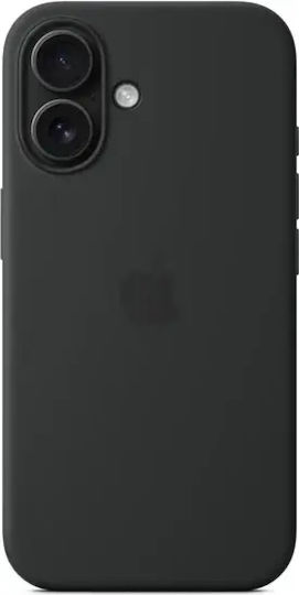 Apple Silicone Case με MagSafe Back Cover Silicone Black (iPhone 16) MYY13ZM/A