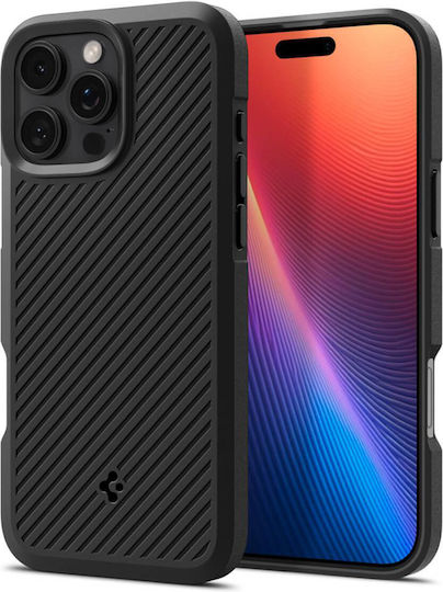 Spigen Core Armor Umschlag Rückseite Silikon 1.2mm Schwarz (iPhone 17 Pro Max / iPhone 17 Pro / iPhone 16 Pro Max)