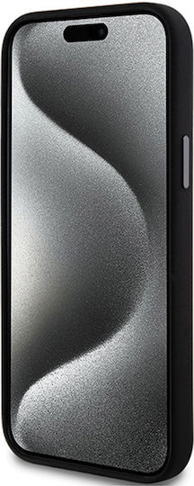 DKNY Liquid Back Cover Plastic / Silicon Negru (iPhone 13)