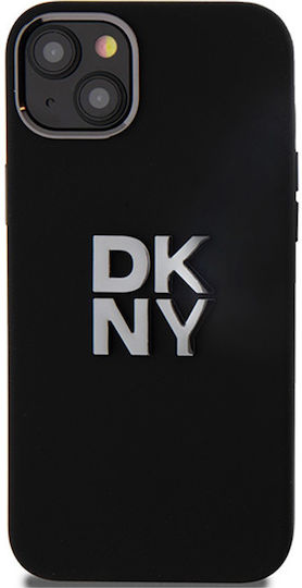 DKNY Liquid Back Cover Plastic / Silicon Negru (iPhone 13)