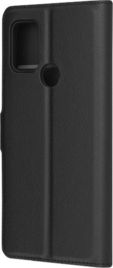 Techsuit Book Δερμάτινο Μαύρο (Moto G10 / Moto G20 / Moto G30)