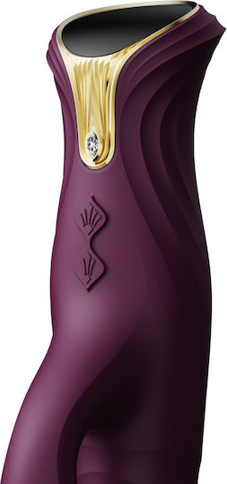 Zalo Velvet Δονητής G-Spot 25.7cm Μωβ