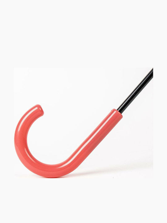 Barbie Kinder Regenschirm Gebogener Handgriff Rosa mit Durchmesser 89cm.