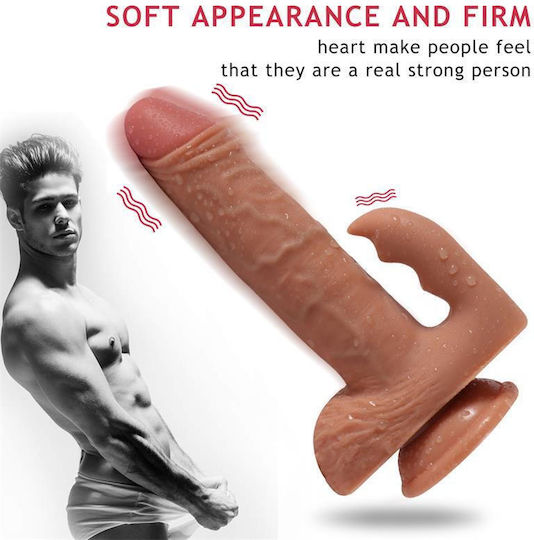 Shequ Realistisch Vibrator 20cm Fleisch