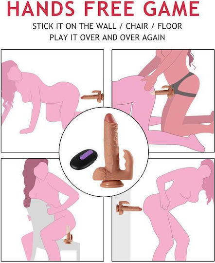 Shequ Realistisch Vibrator 20cm Fleisch