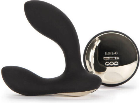 Lelo Hugo 2 Δονητής Μασάζ με Απομακρυσμένο Έλεγχο Μαύρος