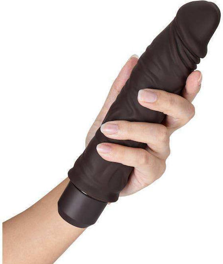 Blush Silicone Dr Ρεαλιστικός Δονητής 21.5cm Καφέ