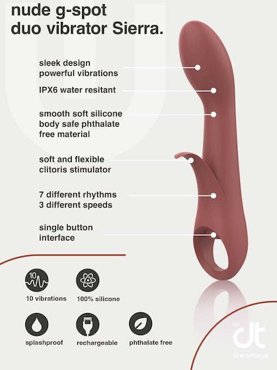 Dream Toys Vibrator Mini Δονητής G-Spot Ροζ