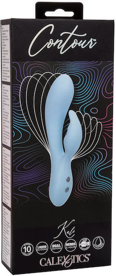 Calexotics Contour Kali Διπλός Δονητής Μπλε