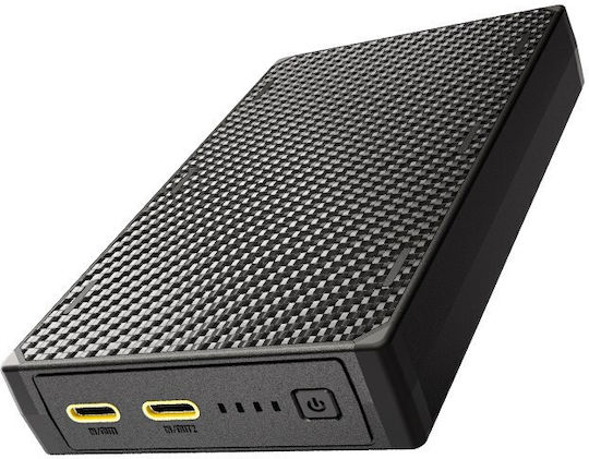 NiteCore NB20000 Gen3 Power Bank 20000mAh 45W με 2 Θύρες USB-C Carbon Fiber