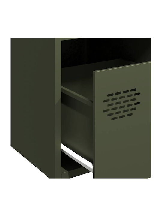 Office Storage Metal Cabinet Ladi L35xW39xH73.5cm