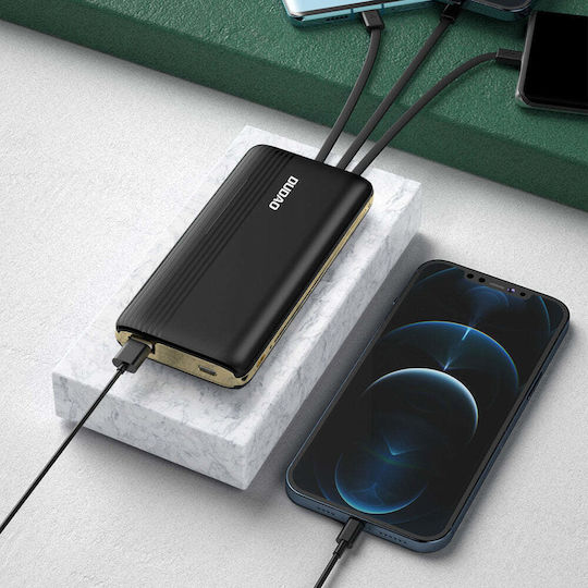 Dudao K4Pro Power Bank 10000mAh cu Port USB-A Negru