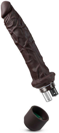 Blush Silicone Dr Realistic Vibrator 21.5cm Brown