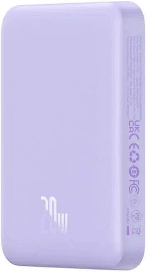 Baseus Mini Air MagSafe Power Bank 10000mAh 20W cu Port USB-C Violet