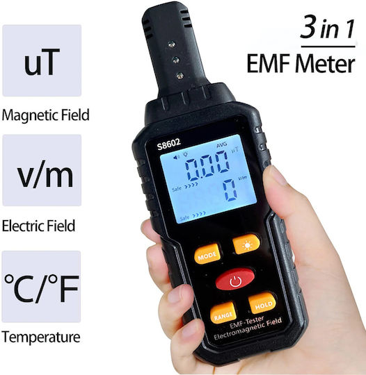 Portable Radiation and Electromagnetic Field Temperature Radiation Meter
