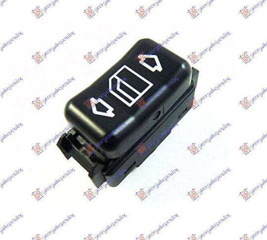 Prasco Car Window Switch for Mercedes-Benz E Class Black