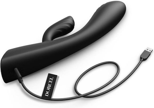 Dorcel Δονητής Rabbit 21.2cm Μαύρος