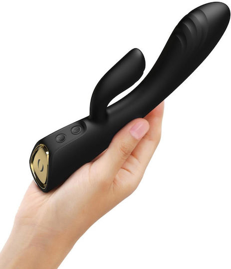 Dorcel Δονητής Rabbit 21.2cm Μαύρος