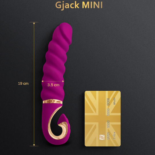 Fun Toys Gjack Mini Δονητής 19cm Μωβ