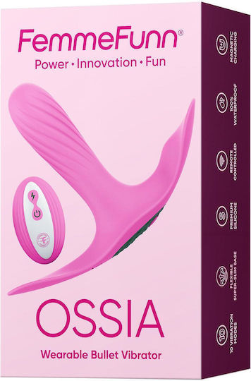 FemmeFunn Mini Δονητής Bullet με Απομακρυσμένο Έλεγχο 9.9cm Ροζ
