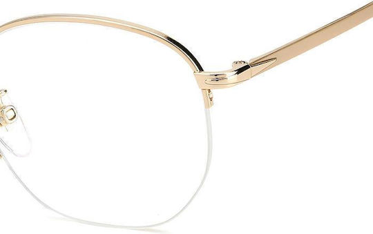 David Beckham Metal Eyeglass Frame Gold DB 1087 IDA