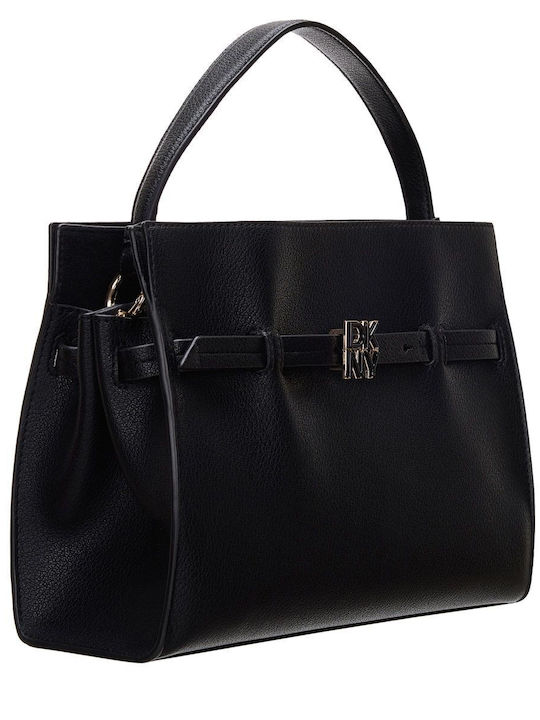 DKNY Leder Damen Tasche Hand Schwarz