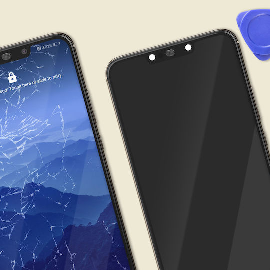 Clappio Lcd Screen + Touch Panel Huawei Mate 20 Lite Chassis Gold