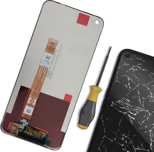 Relife Lcd Screen Touch Glass Oppo A53s Black