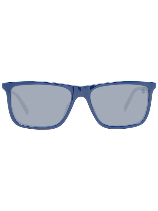 Timberland Men's Sunglasses with Blue Frame and Blue Lens TB9242 90D