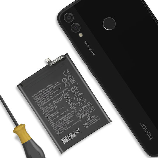 Clappio Interner Akku Honor 8x 3750mAh Modell Hb386590ecw Schwarz