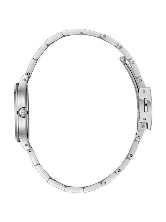 Lee Cooper Ceas de Damă cu Argintiu Brățară Metalică