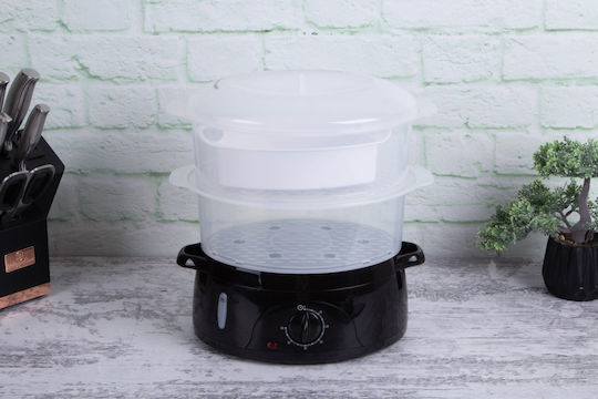 Berlinger Haus Food Steamer with 2 Steaming Decks 6lt