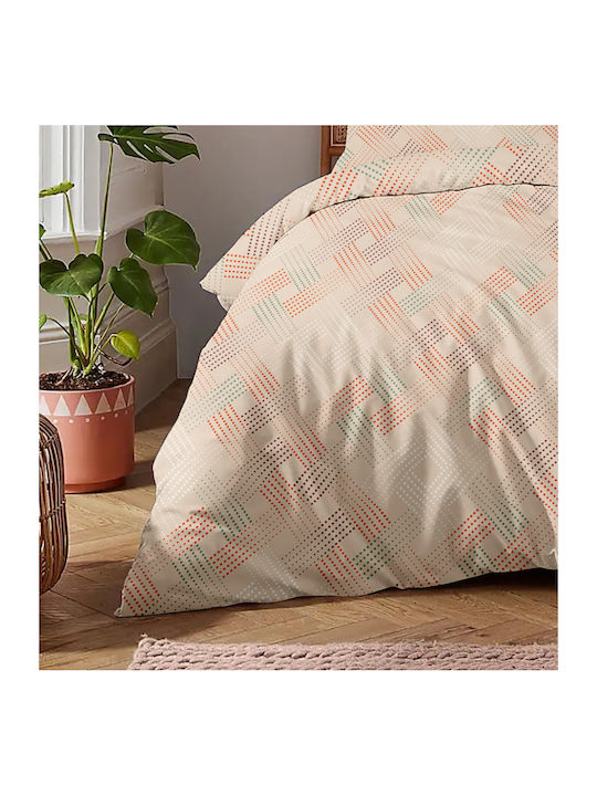 Cokitex Duvet Cover Flannel Double 200x250 Zuri Lime