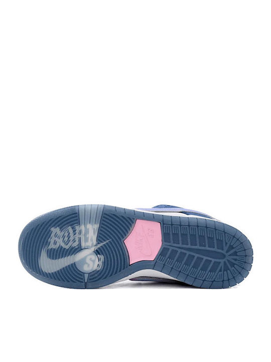 SB Dunk Low Born X Raised Sneakers Blue