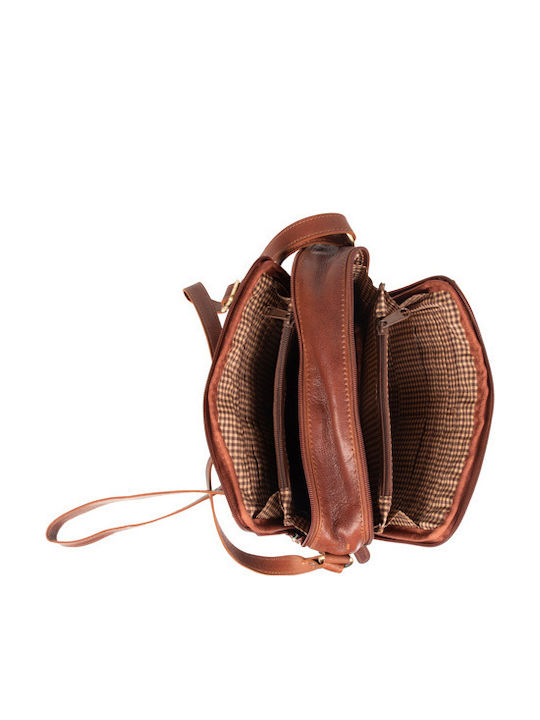 Leather Men's Bag Shoulder / Crossbody Brown
