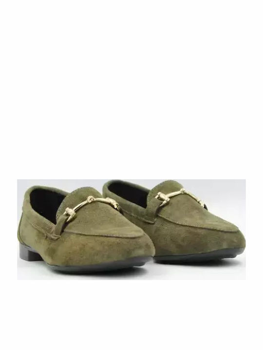 Γυναικεία Loafers σε Πράσινο Χρώμα