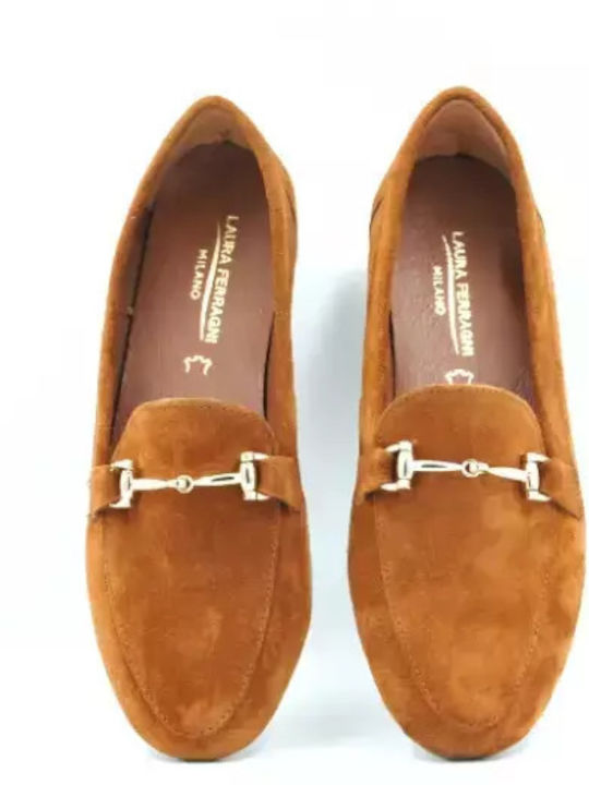 Γυναικεία Loafers σε Καφέ Χρώμα