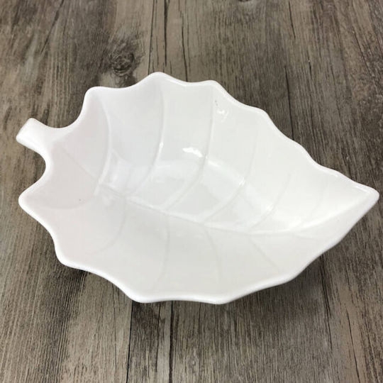 Set of 4 White Porcelain Serving Bowls for Appetizers Desserts and Sauces