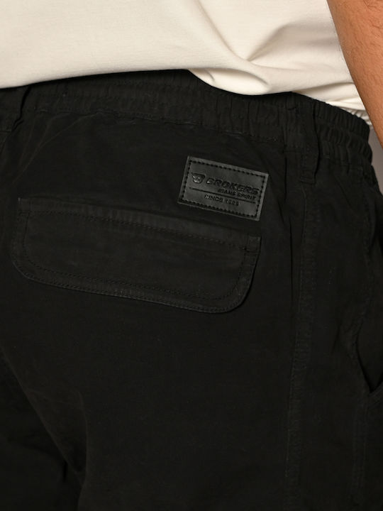 Pantaloni Elastic Black
