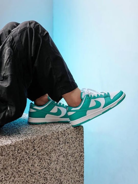 Nike Dunk Low Retro Sneakers Clear Jade