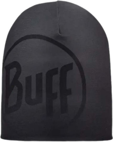 Ecostretch Beanie Reversible Beanie Knitted in Black color