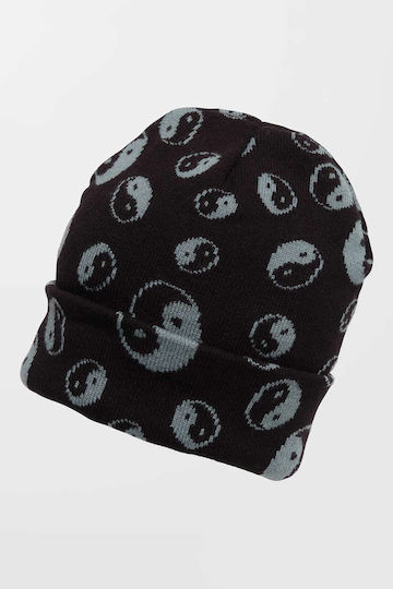Stone Sense Beanie Frauen Beanie Gestrickt in Schwarz Farbe