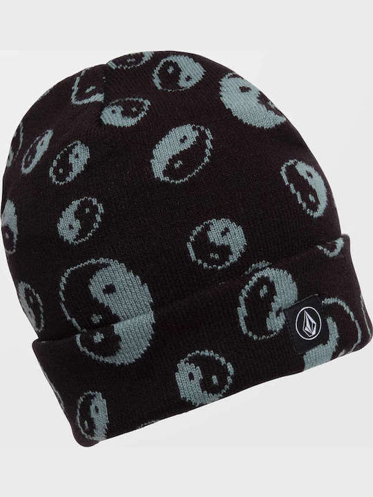 Stone Sense Beanie Feminin Căciulă Tricotat în culoarea Negru