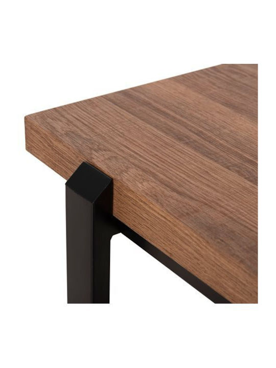 Rectangular Coffee Table Shaben Wooden Sonoma / Black L120xW60xH46cm.